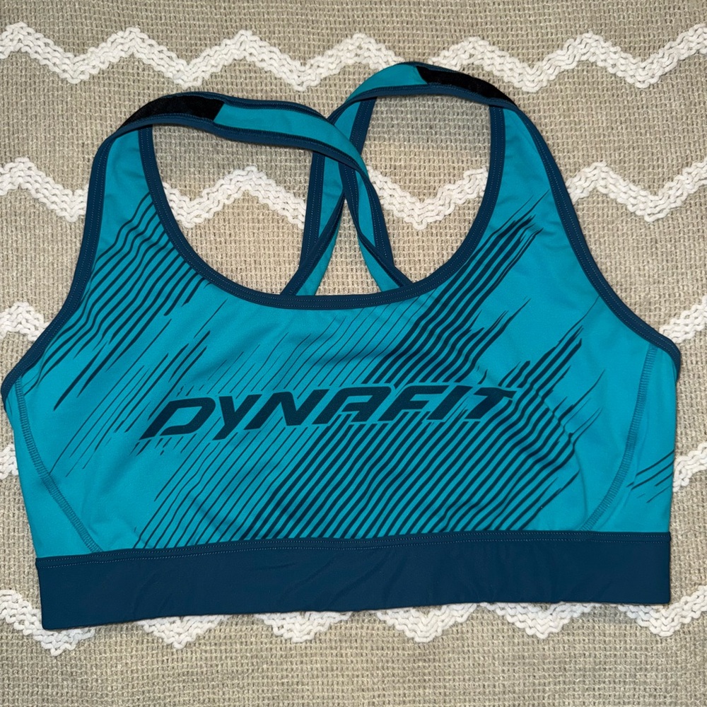 Dynafit Alpine Graphic Bra Women in blue